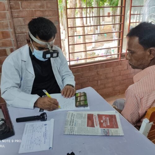 বিনামূল্যে চক্ষু চিকিৎসা